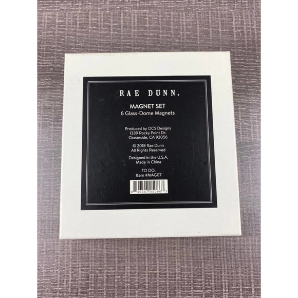 Rae Dunn Magnet Set TO DO FILE SORT SEND - Picture 3 of 3